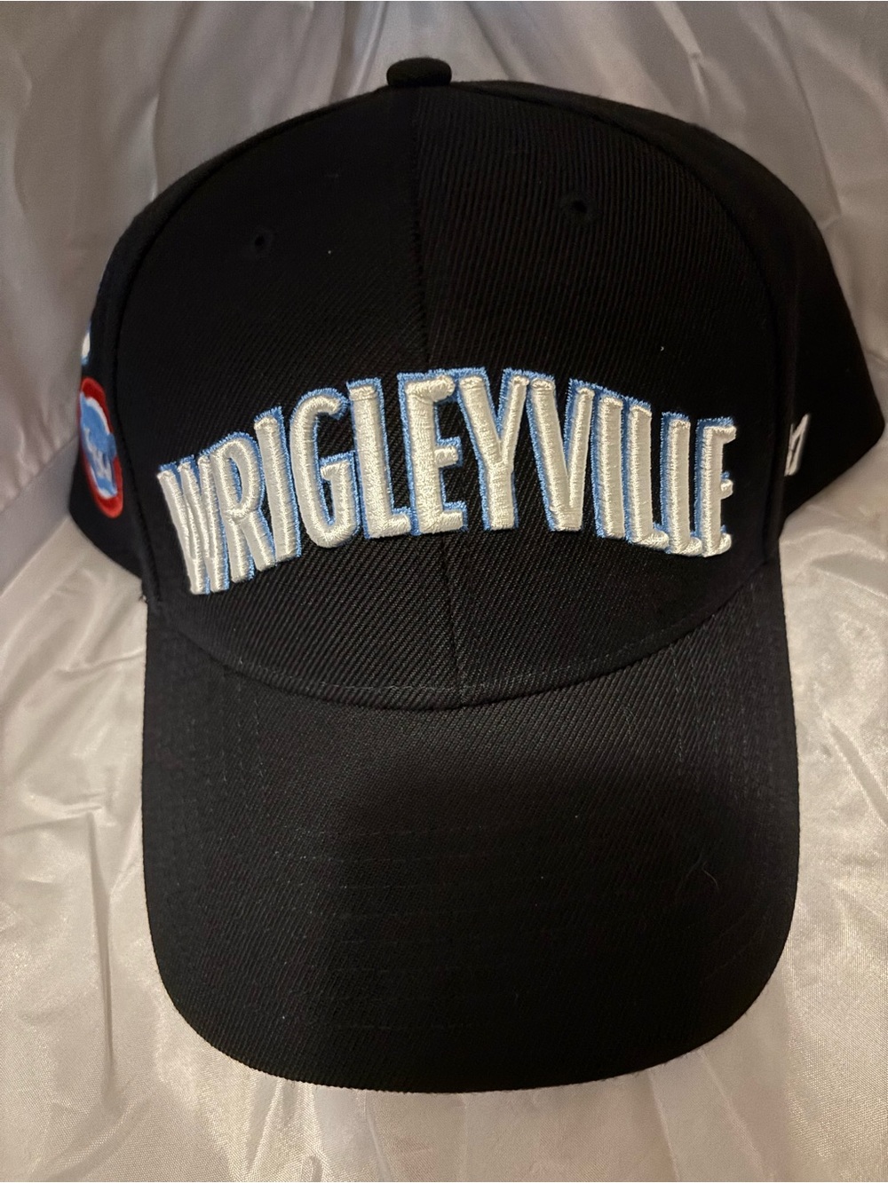 Genuine Merchandise Black Wrigleyville Cap with White Embroidery